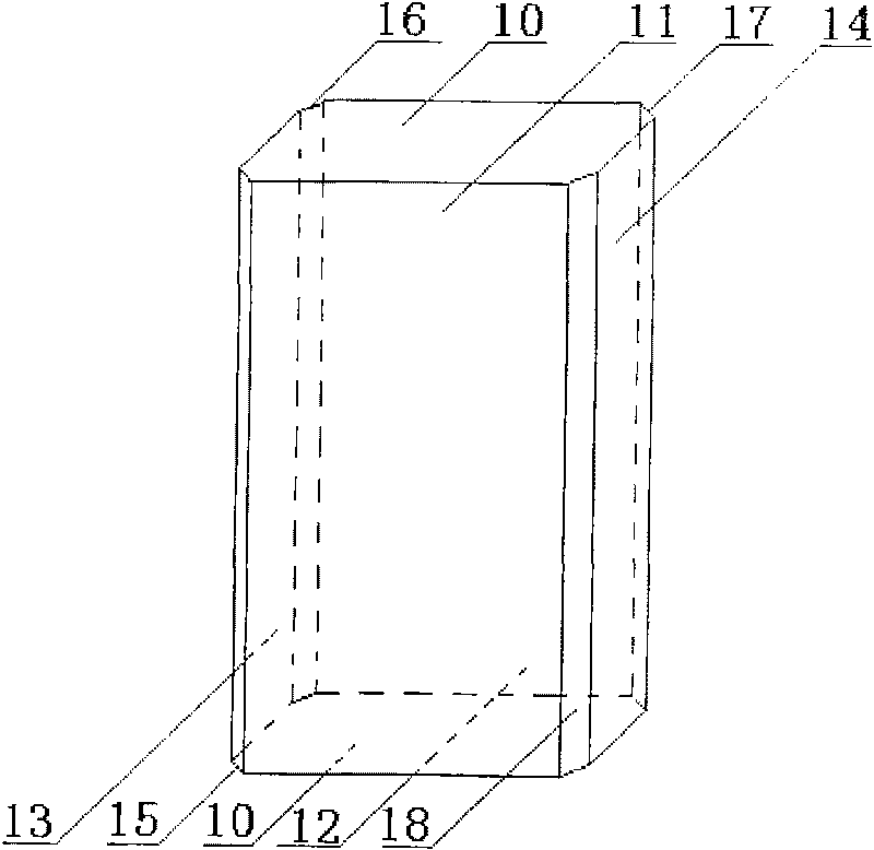 Method for grinding four sides and four corners of polycrystalline silicon