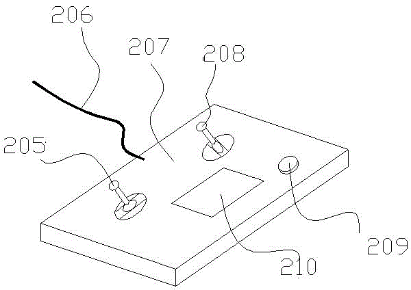 On-site multi-spot water-sample sampling device and COD (chemical oxygen demand) content detection method