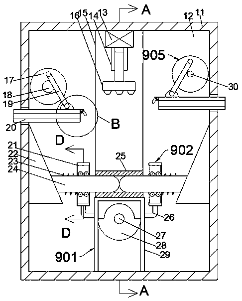 Wiring device for calibrating connected wire