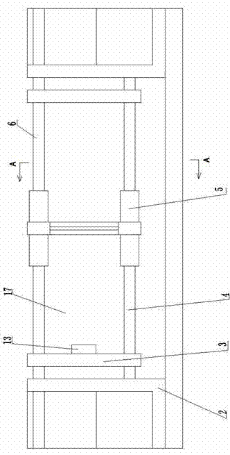 Multifunctional testing loading detecting machine for horizontal sleeve compensator