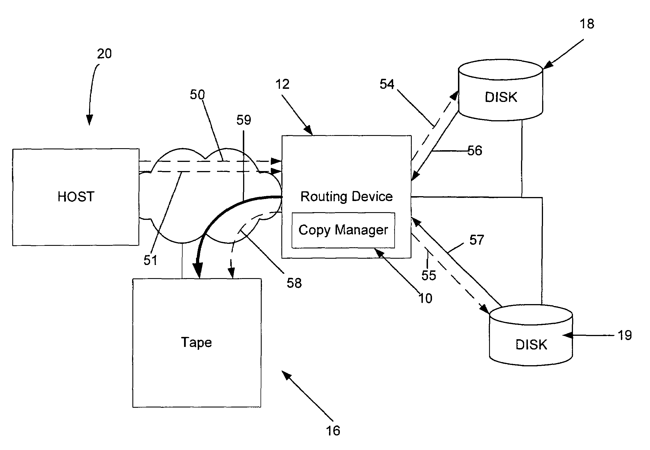 System and method for processing multiple concurrent extended copy commands to a single destination device