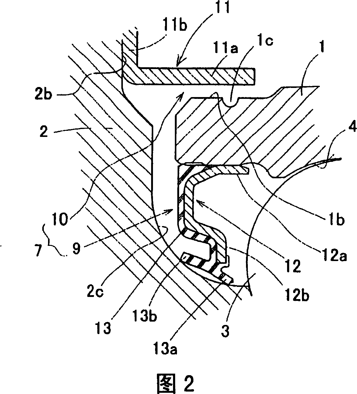 Vehicle bearing device