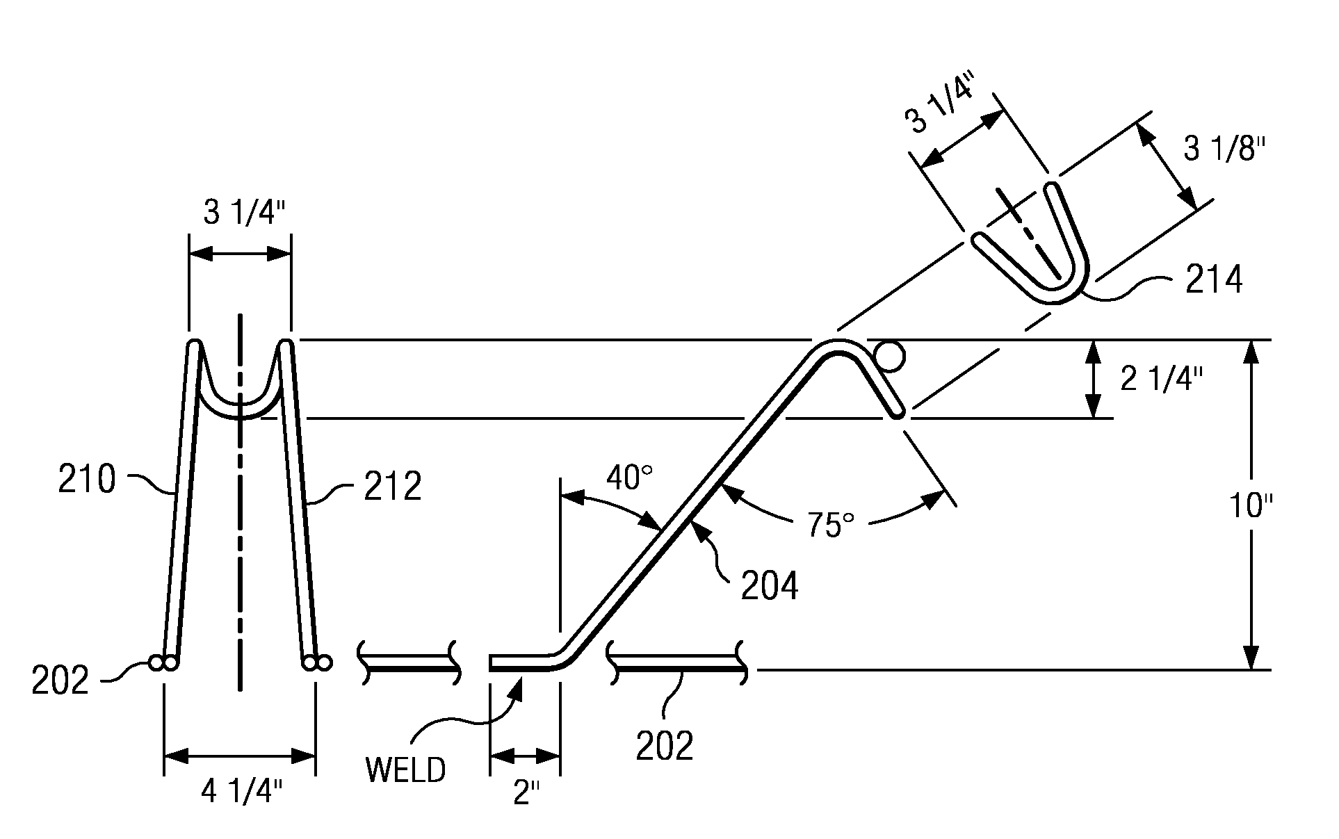 Reinforcing assembly, and reinforced concrete structures using such assembly