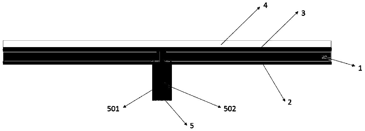 Slot array-based beam-pointing two-dimensional controllable holographic antenna and control method thereof