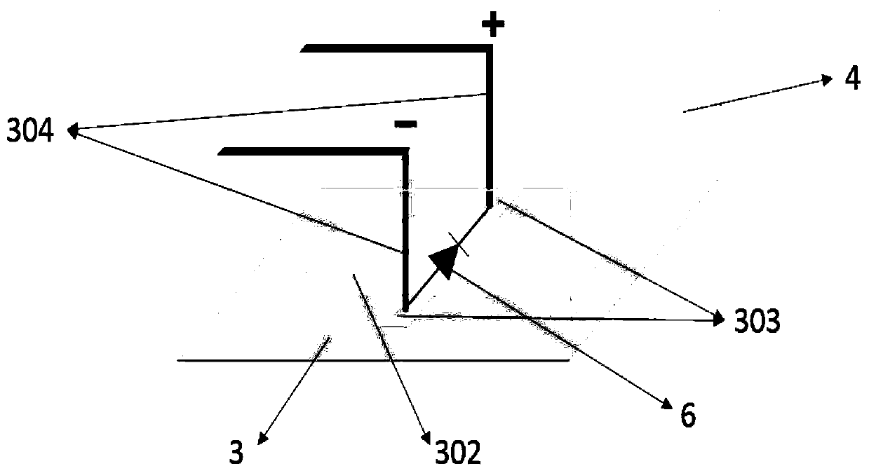 Slot array-based beam-pointing two-dimensional controllable holographic antenna and control method thereof