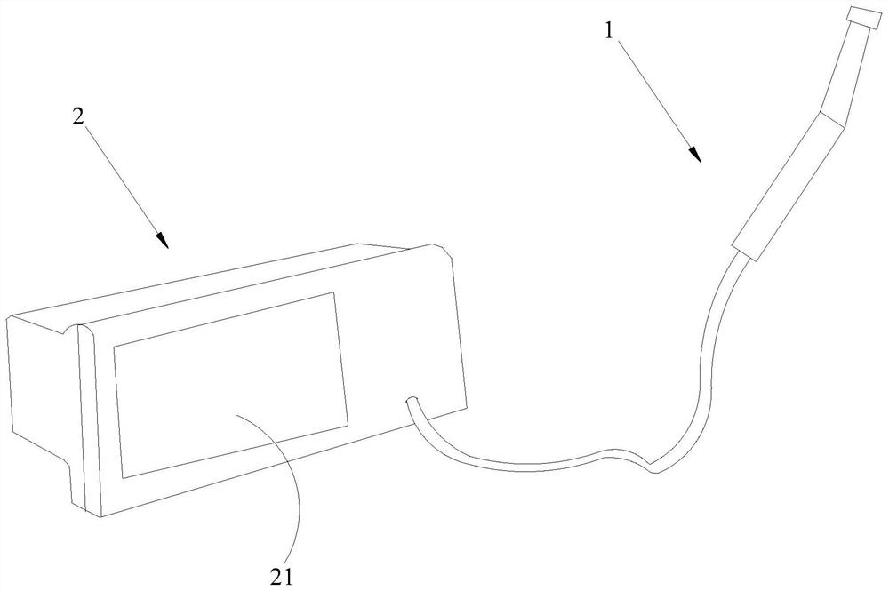 Ultrasonic detector for tooth decay