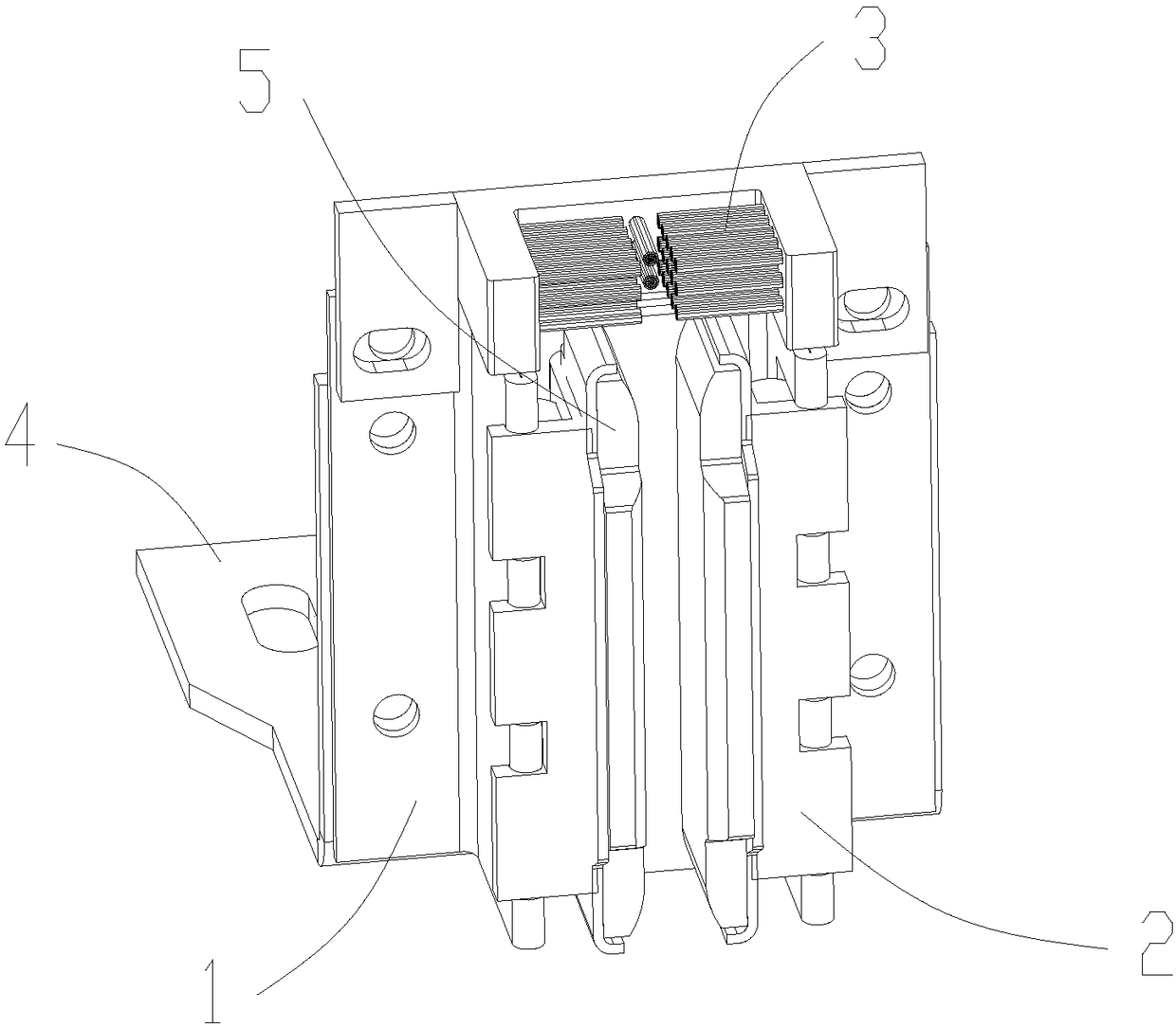 Elevator oil-free self-lubricating guide shoe