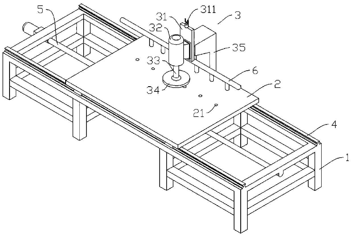 High-precision polishing equipment for graphite slices