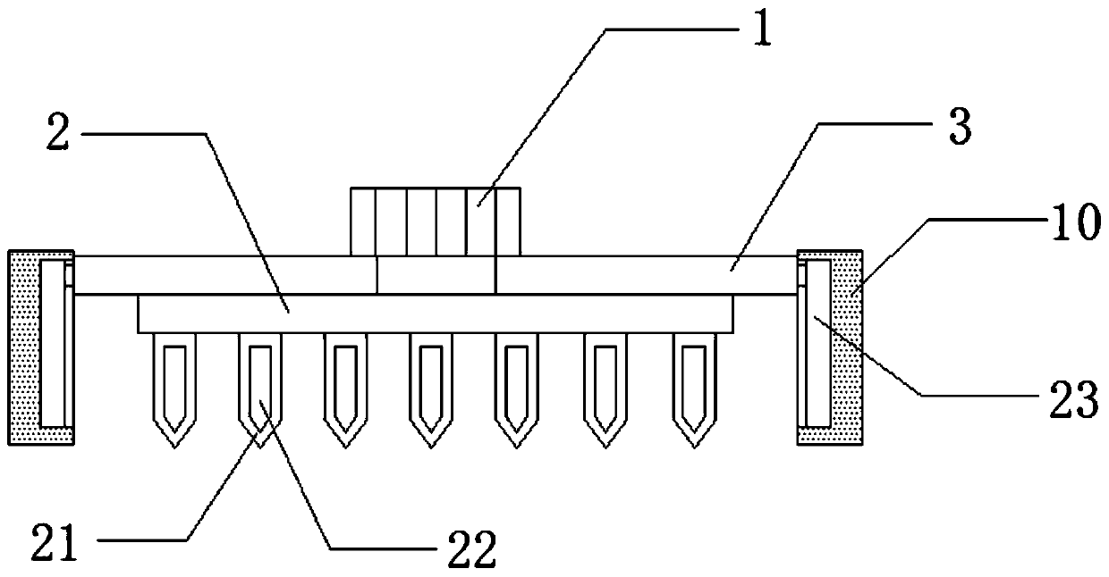 Fertilizer applying equipment for agricultural machinery