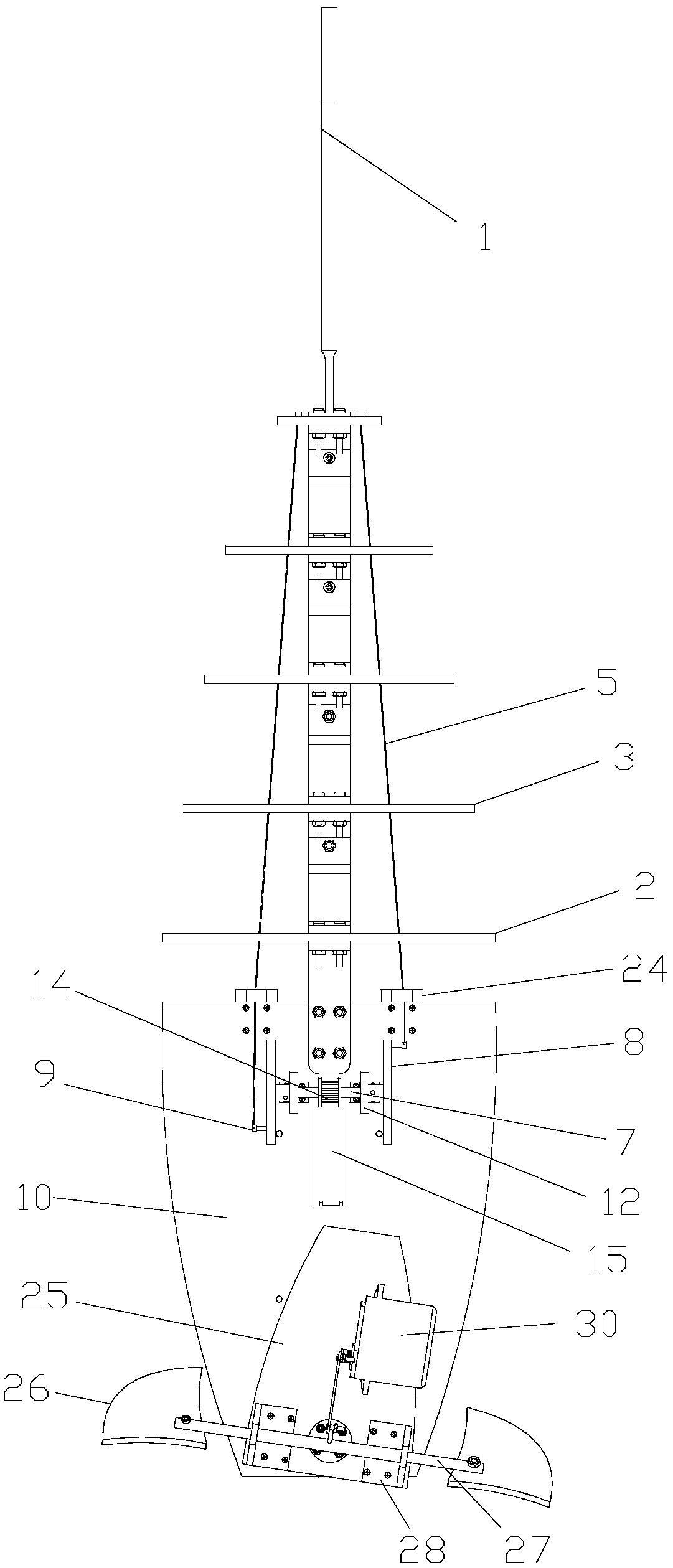 Line-driven robotic fish