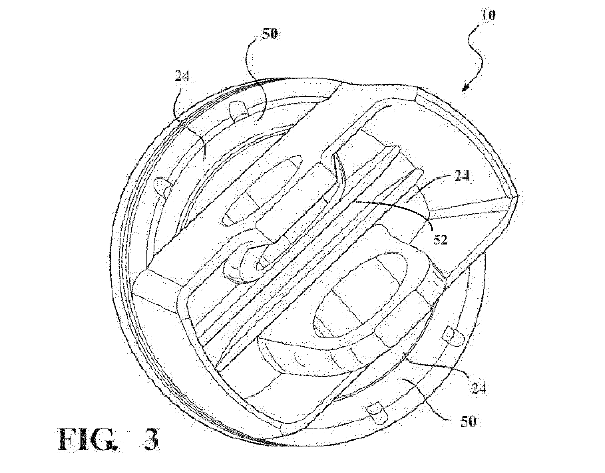 Monolithic, galleryless piston and method of construction thereof