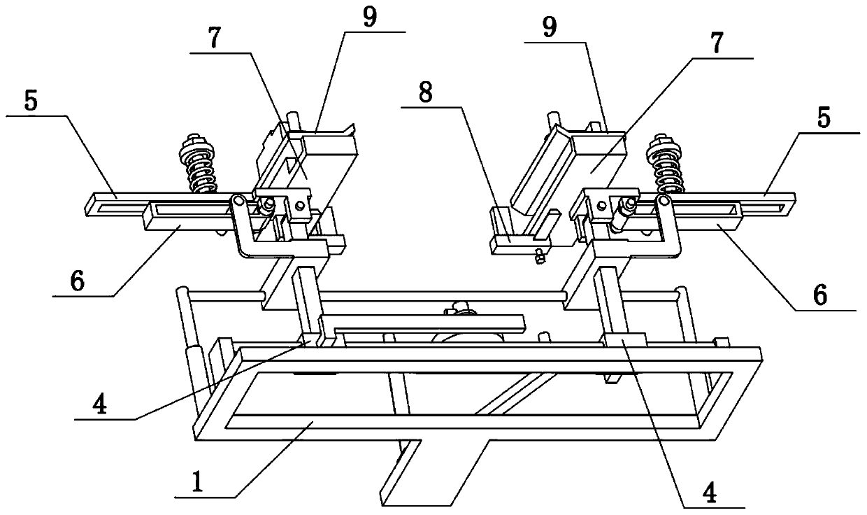 Glass machining device and method