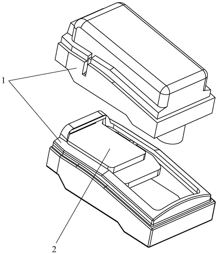 PCB capacitive sensor and intelligent door lock control switch