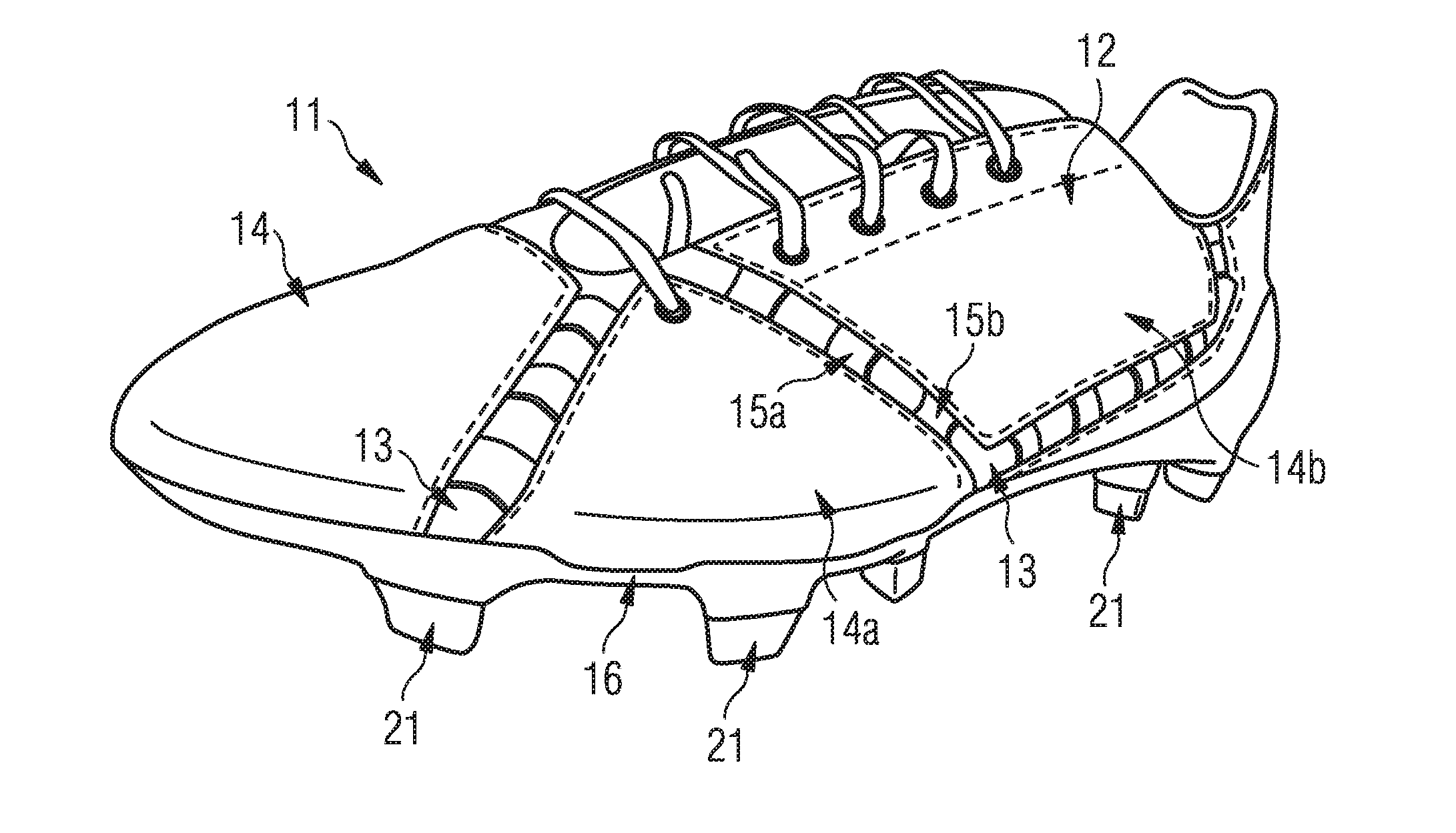 Adaptable shoe upper and adaptable sole