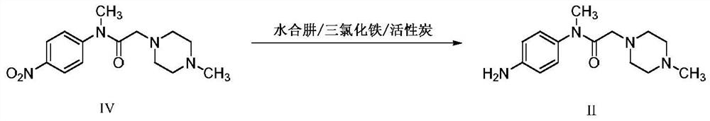 Preparation method of nintedanib key intermediate