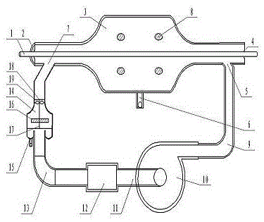 Copper coated steel wire hot air circulation drying system