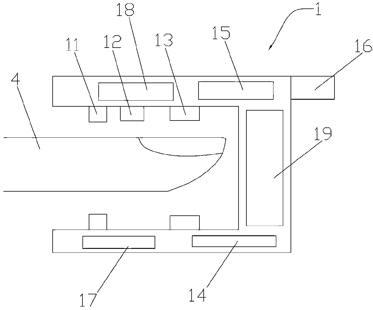 Wireless detecting terminal for physiological parameters of athletes and application method thereof