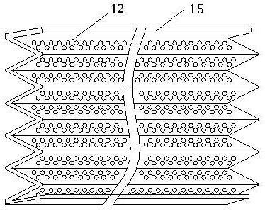 Waistband for preventing waist and groin of human body from stuffiness and dampness