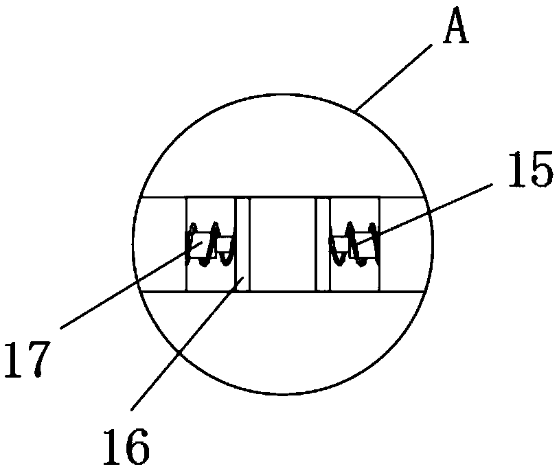 Mechanical maintenance device for automobile spare part manufacturing