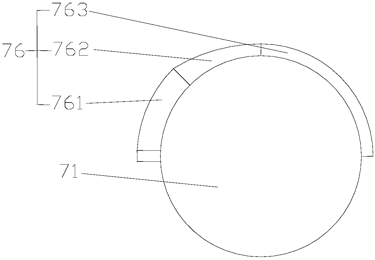 Nut implanting machine capable of counting