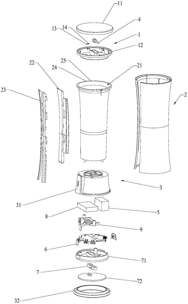 Intelligent disinfection water cup, intelligent disinfection water cup system and remote disinfection method thereof