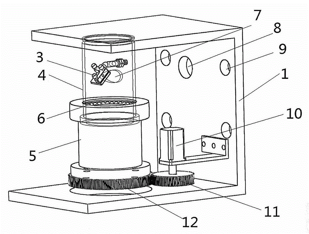 Device for precisely processing deep groove and deep hole by variable-focus laser