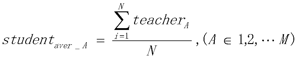 Teacher teaching quality evaluation system and method