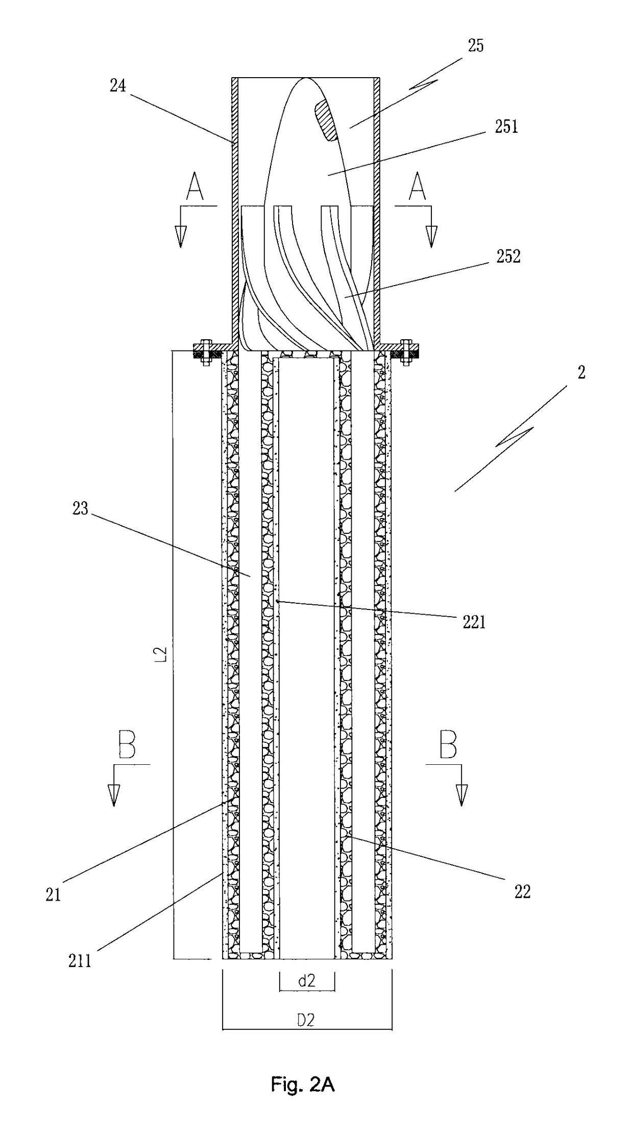 Filter tube for high temperature gas-solid separation