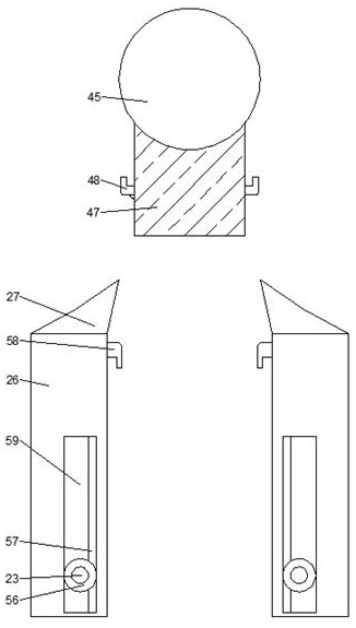 Automatic screw conveying and thread machining device