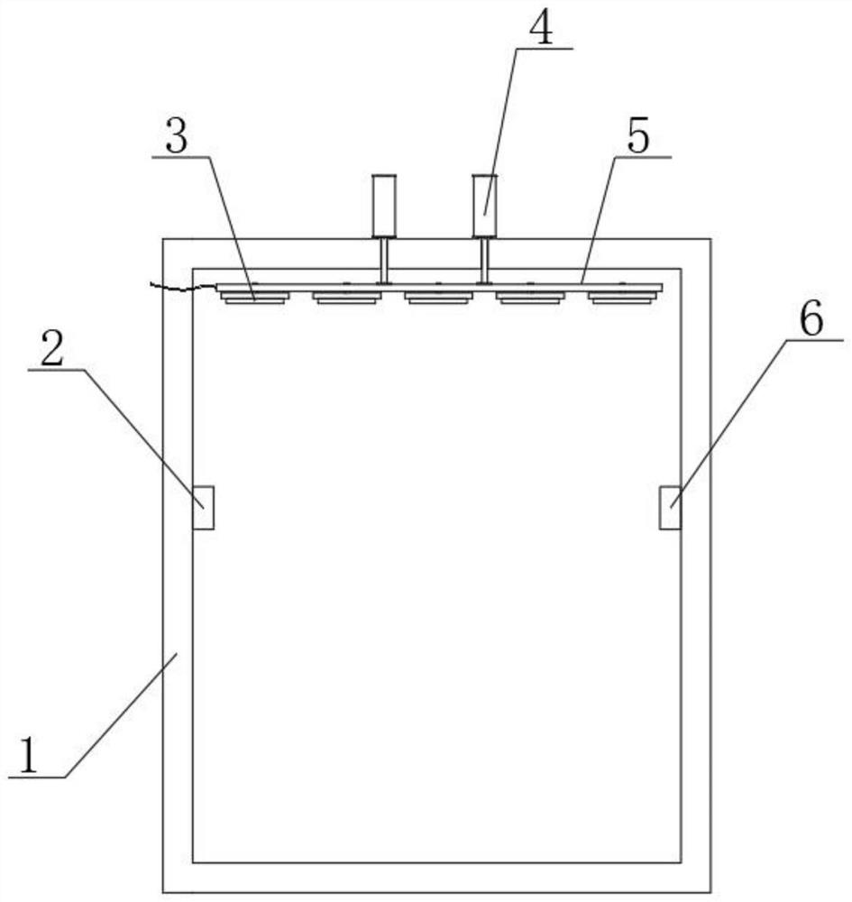 Combined container type automatic light supplementing device for farm