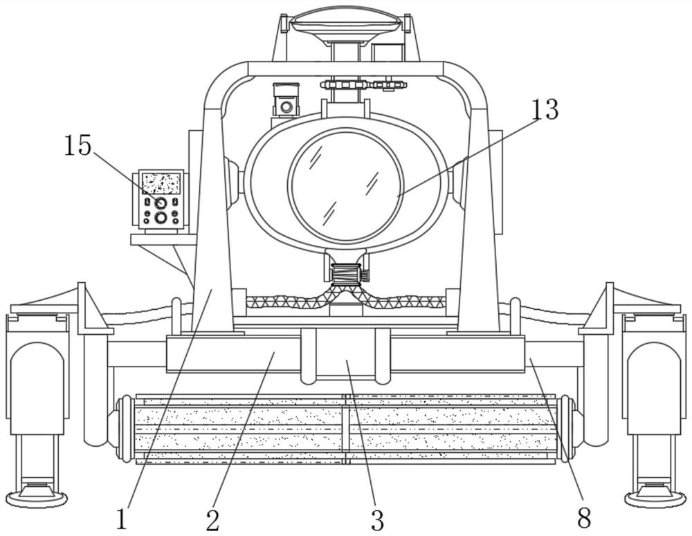 Glue dipping device for brominated epoxy glass fiber cloth insulating plate production