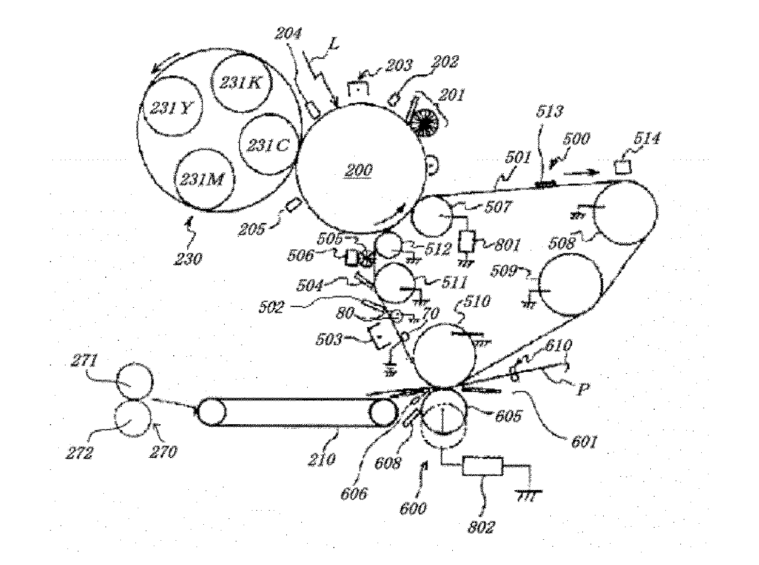 Intermediate transfer belt and image forming apparatus using the same