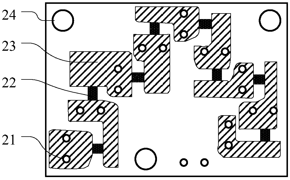 A structure of an electron multiplier and an assembly method thereof