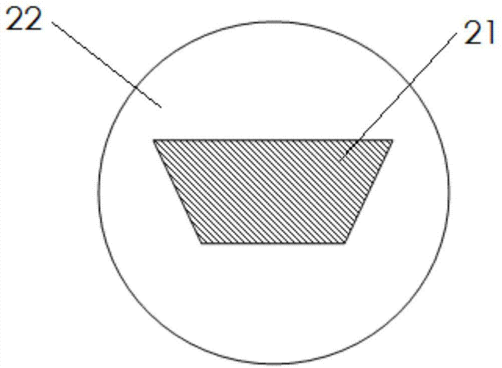 Laser ceilometer optical system and light-splitting reflector thereof