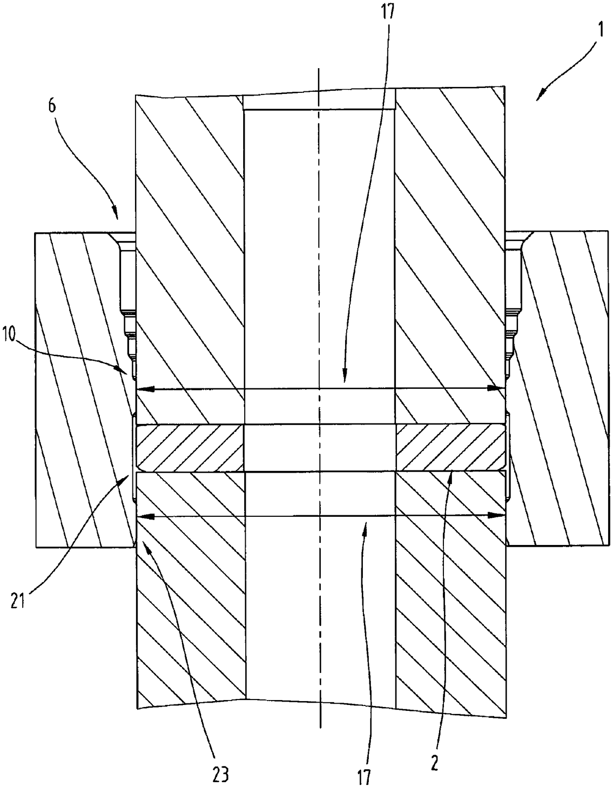 Method and mold for surface densification and alignment of sintered components