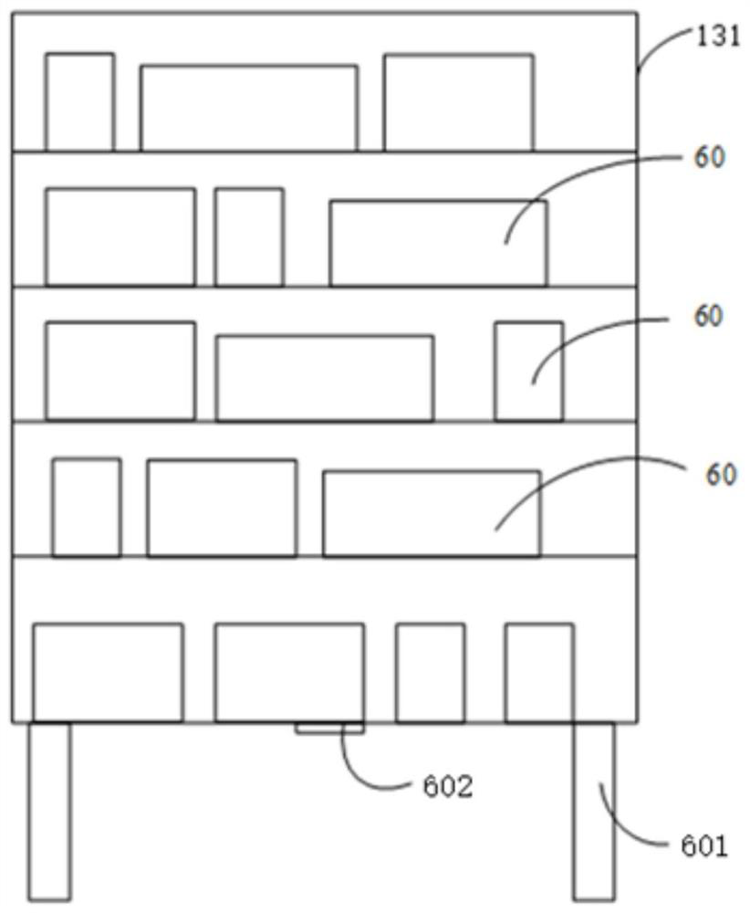 A method, device, electronic device, and storage medium for putting goods on shelves