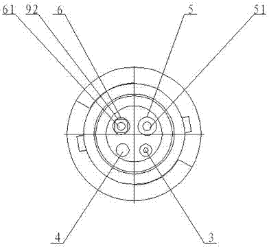 Optical cable connector for environment resistant neutral optical cable