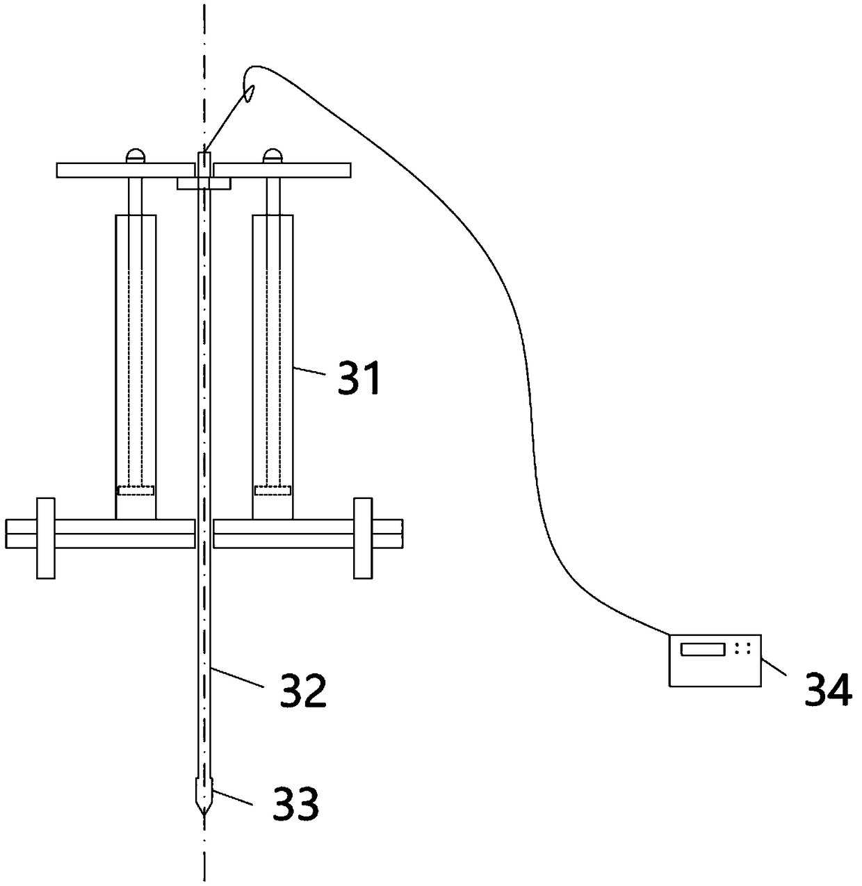 Vehicle-mounted penetration device