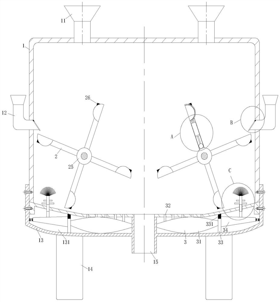 A kind of production method of high-strength cement