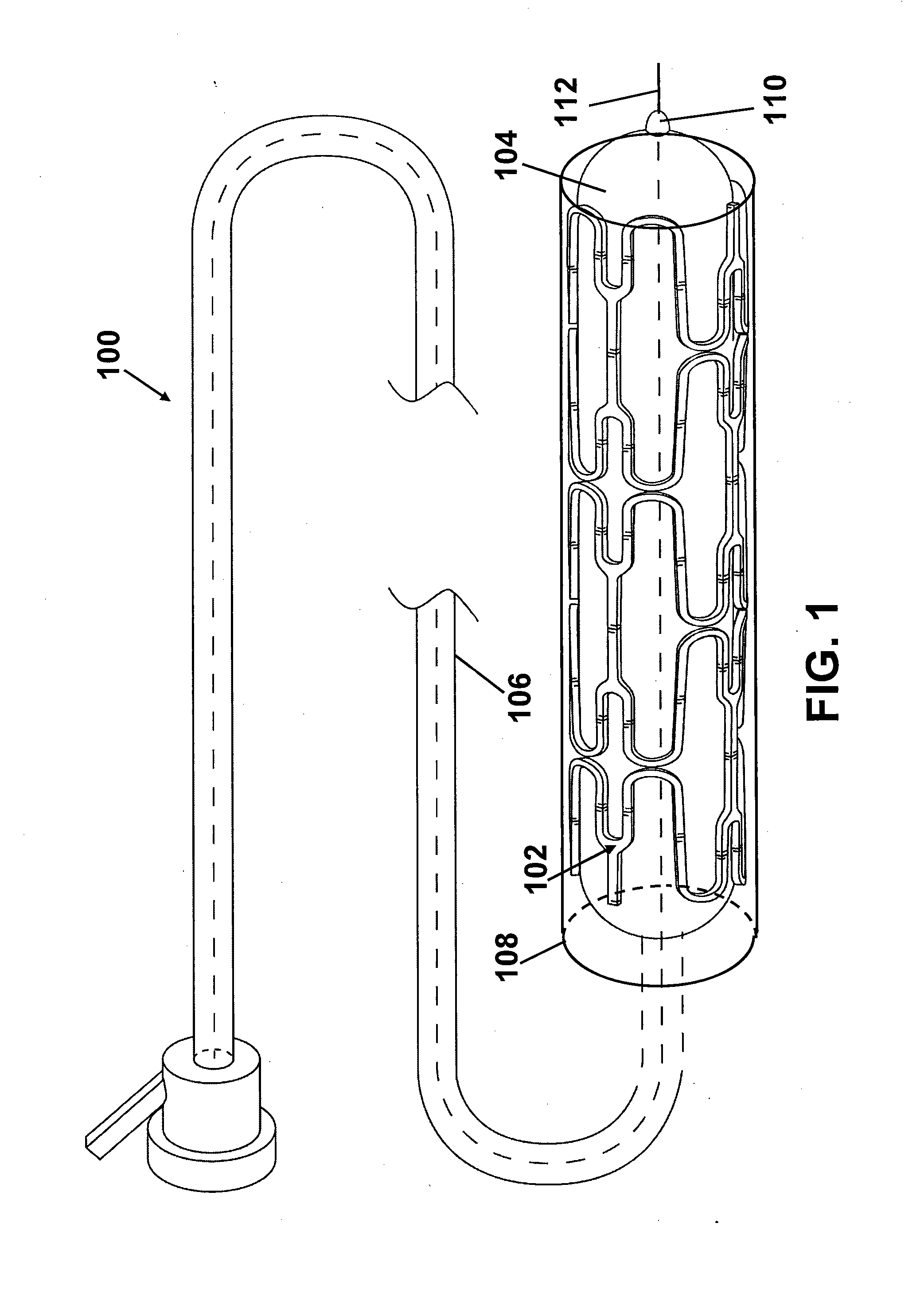 Inhibition of Calcification on an Endovascular Device