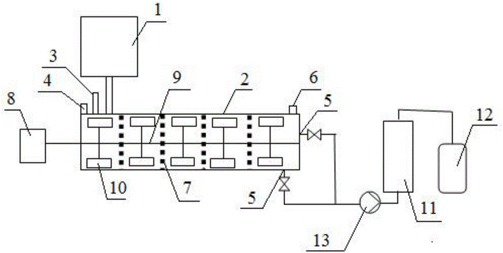 Continuous ursol dissolving device and method