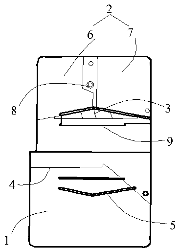 A pocket sewing auxiliary tool