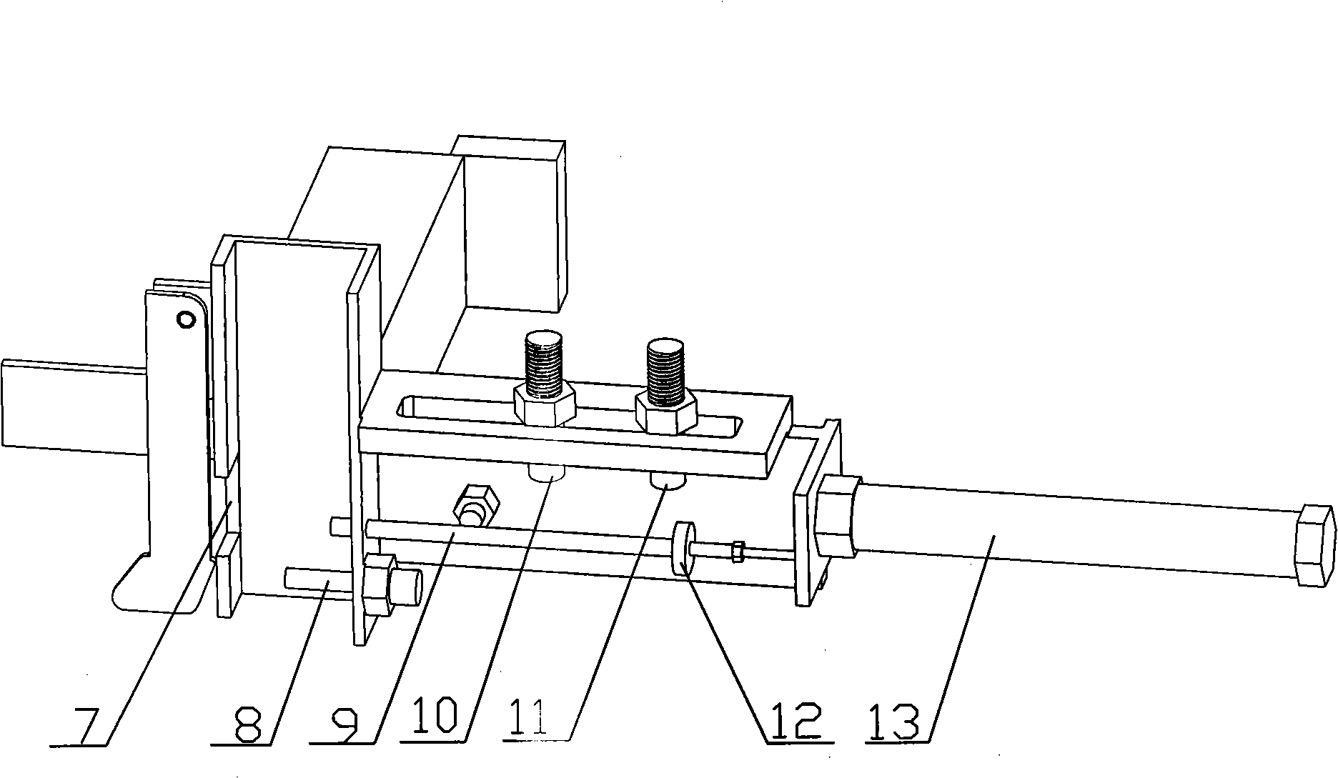 Electromagnetical vibrating counter