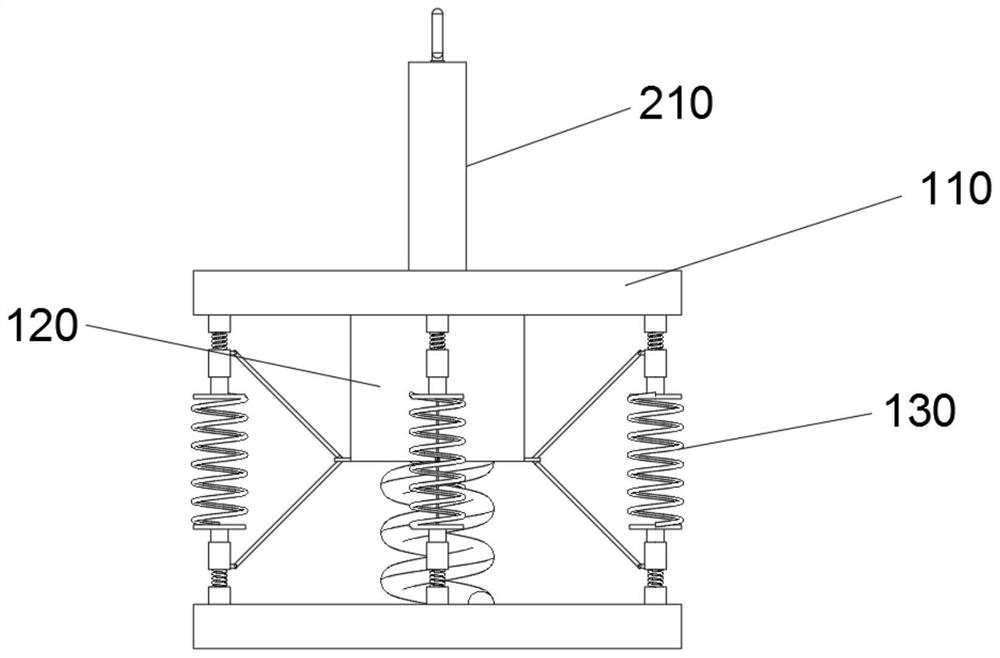 Damping wire clamping and fixing device for power device