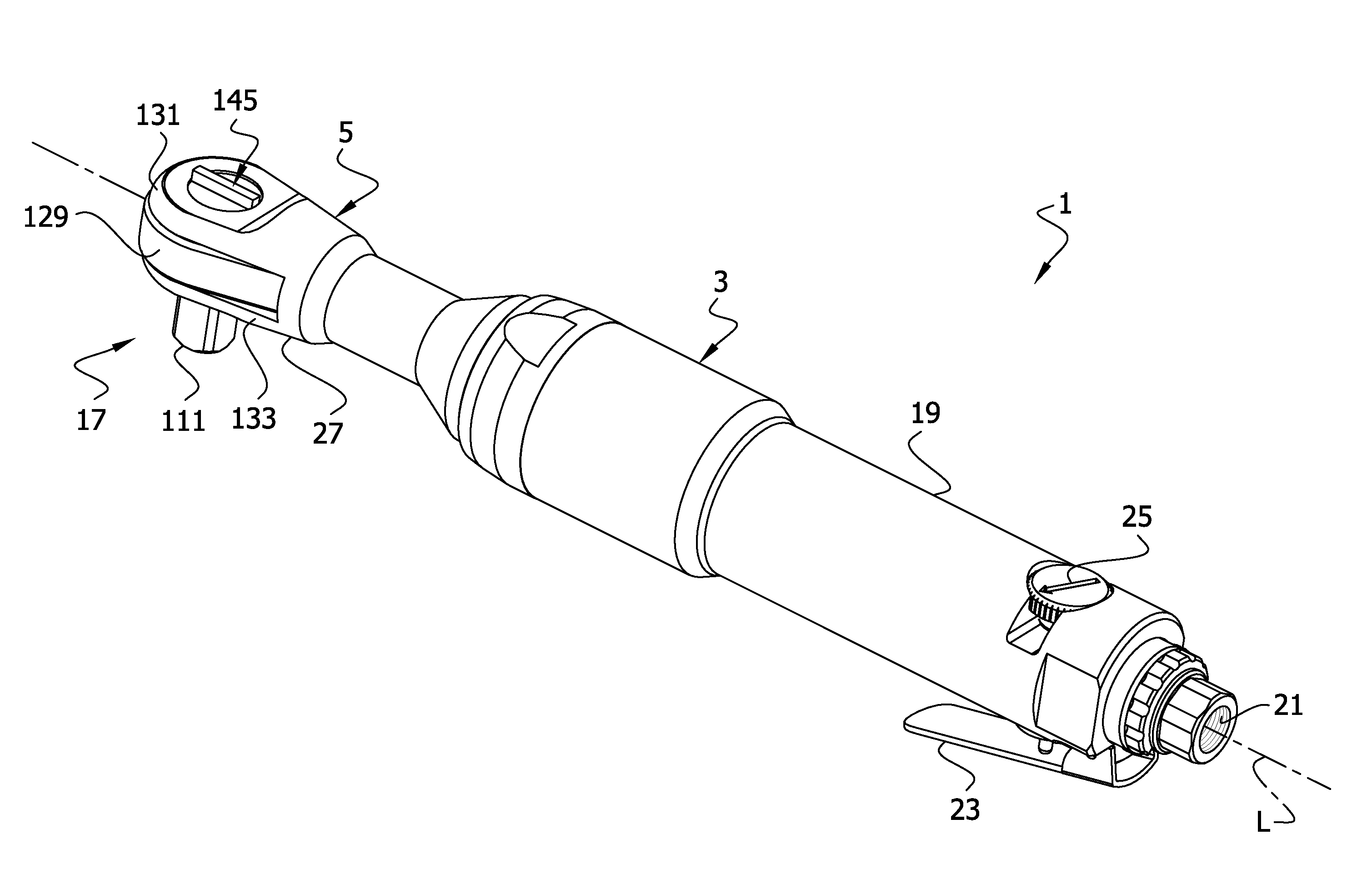 Double Hammer Clutch Impact Wrench