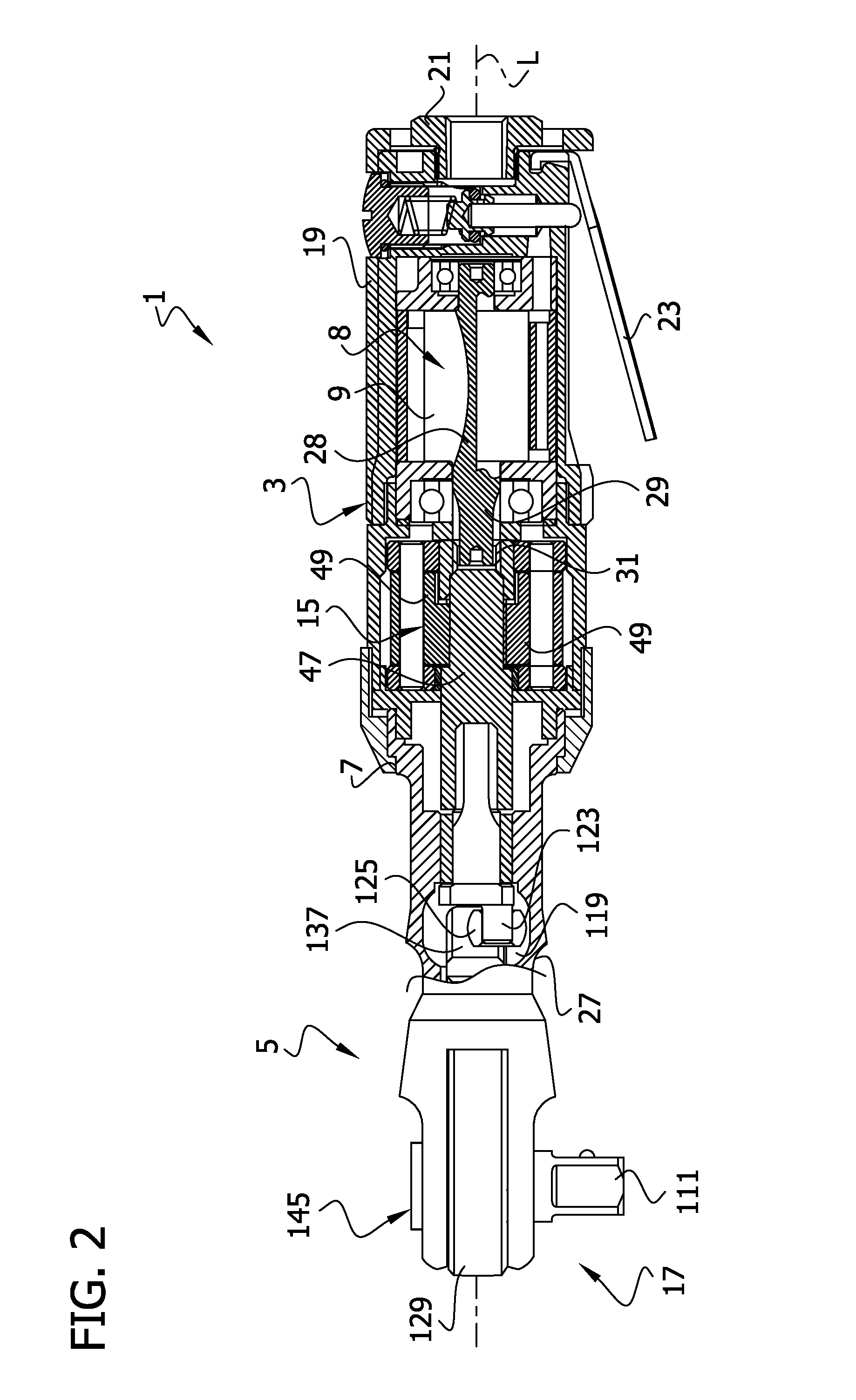 Double Hammer Clutch Impact Wrench