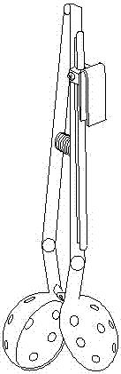 A kind of solid and liquid reagent reaction experimental operation method