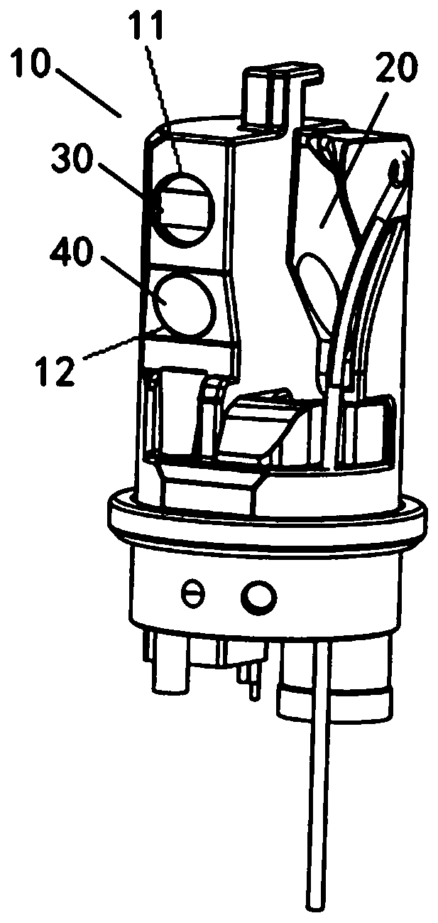 Variable lighting structure and endoscope