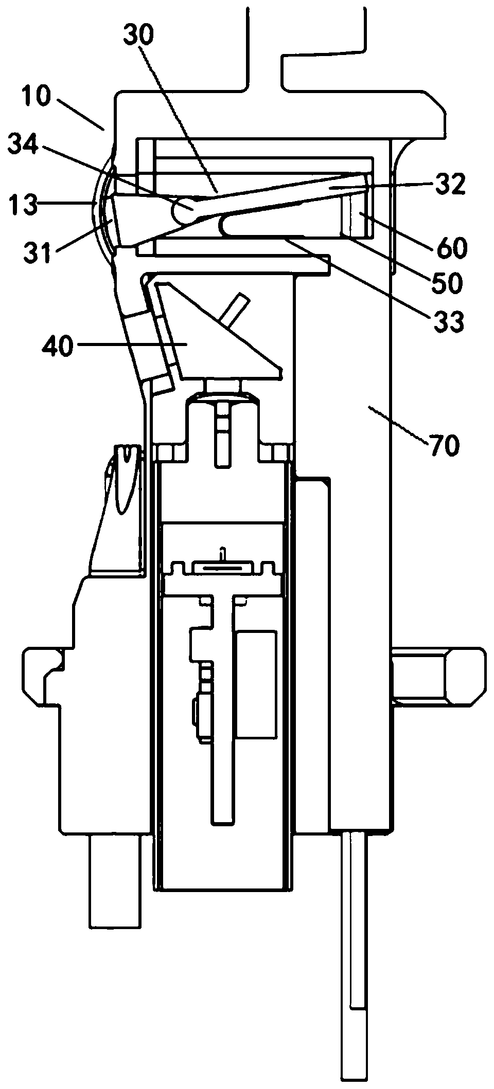 Variable lighting structure and endoscope