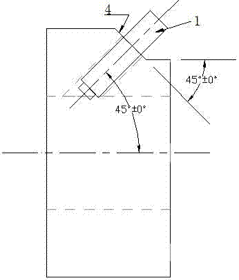 Nozzle structure used for multi-point injection of methanol engine